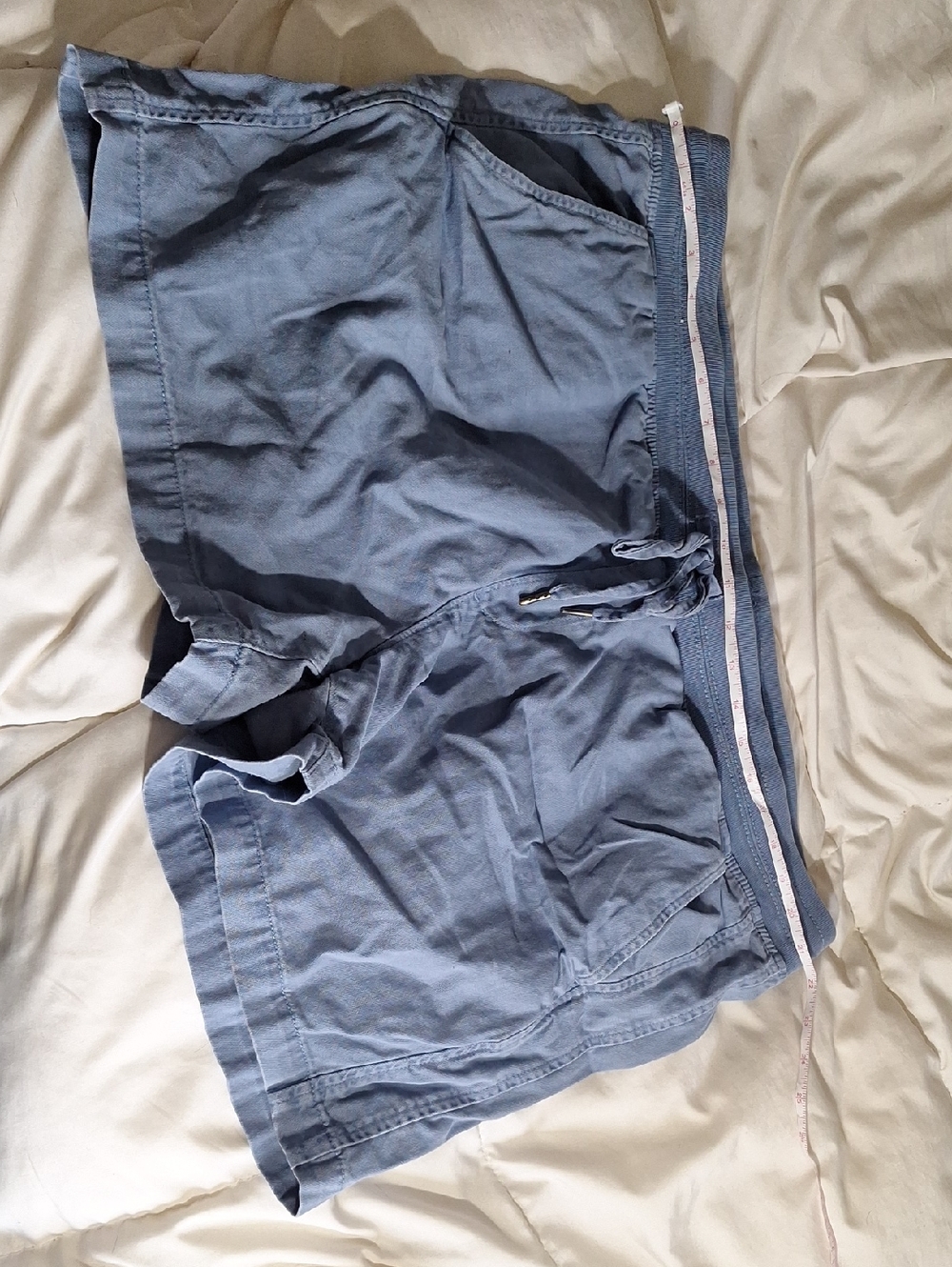 Orvis Slate Blue Cotton Shorts